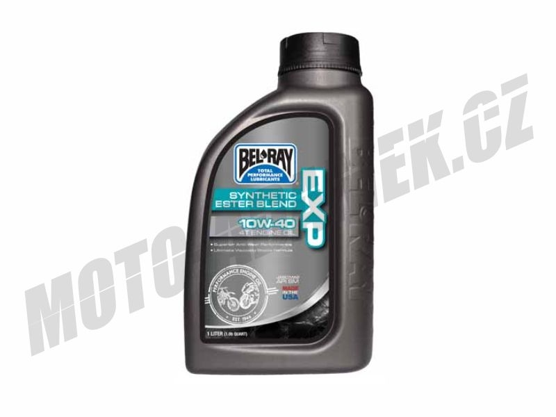 Motorový olej BEL RAY EXP Synthetic Ester Blend 4T 10W-40
