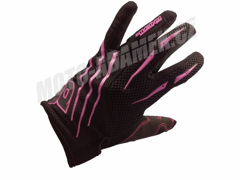 MX rukavice ONEAL Element - růžová L dámské