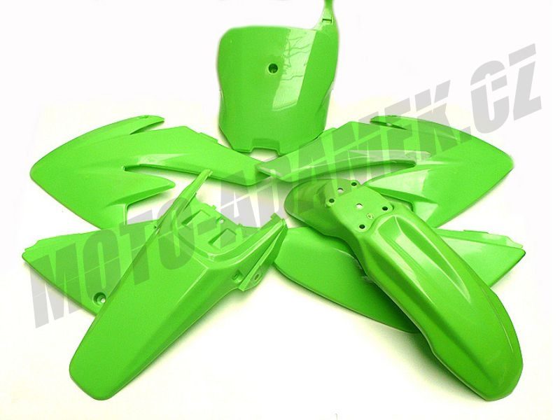 Pitbike sada plastů CRF70 zelená